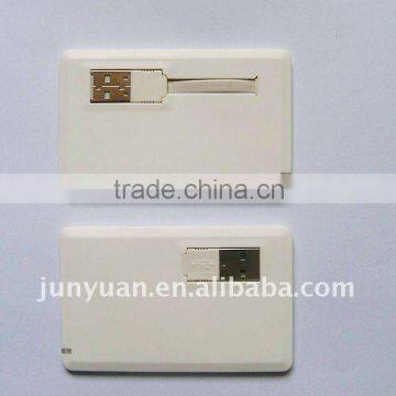 Hot sales credit card usb memory stick