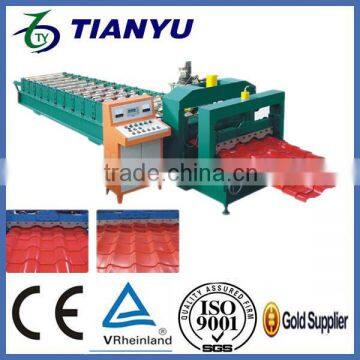 glazed tide type color sheet molding machine