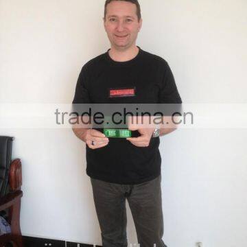 2015 Led Illuminated Plate Advertising for T-shirt and Hat Made in China photo-2