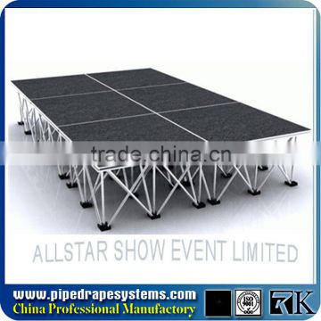 Aluminum portable stage for performance catwalk show smart stage