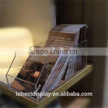 High quality acrylic lucite product display tray, plastic tray, counter display tray