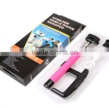 new gadgets 2014 monopod bluetooth selfie stick for mobile phone