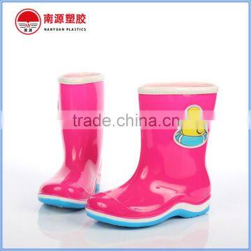 Children Rain Boots With Optional LED Light