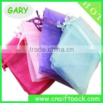 Voile Drawstring Bags Organza Drawstring Bags Cosmetic photo-2