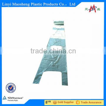 hdpe t shirt hdpe plastic roll bag for textile rolls