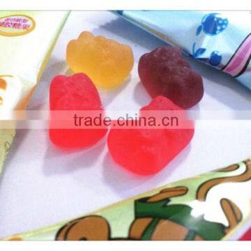 Yake gummy candy with animal shape