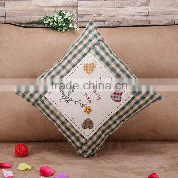 Personality Cartoon Embroidered Cushion Cover Sofa Chair Head Pillow photo-2