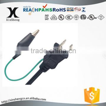 PSE approval power cord with clip