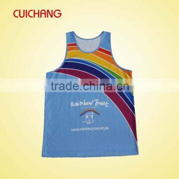 Sublimation Men running Singlets For Sale