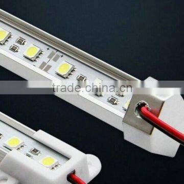 led rigid bar smd 5050 with aluminum case and glue on top