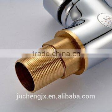 Chrome Single Handle Brass Kitchen Sink Faucet photo-4