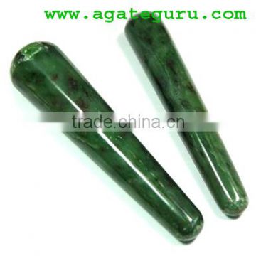 Green Jade : Latest New Age Collection : Smooth massage wands