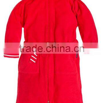 kids baby polyester fleece bath robe children winter batchrobe child leisure wear pajamas