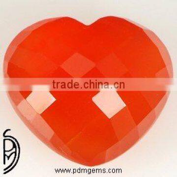 Carnelian Faceted