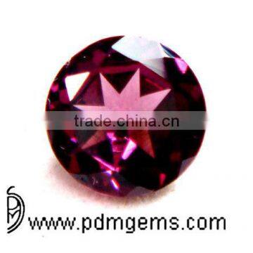 Rhodolite Garnet Round Cut Semi Precious Gemstone Wholesale Price From Jaipur