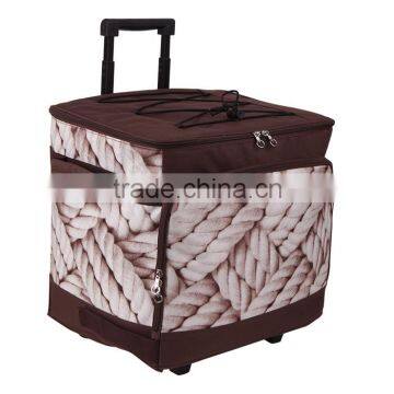 Outdoor Trolley Picnic Cooler Box With Wheels