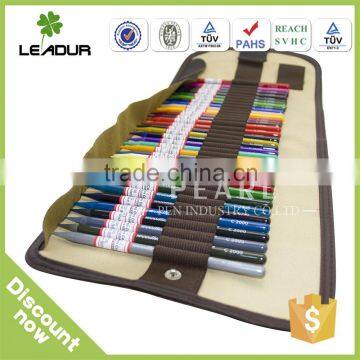 discount art colored pencils with roll up case