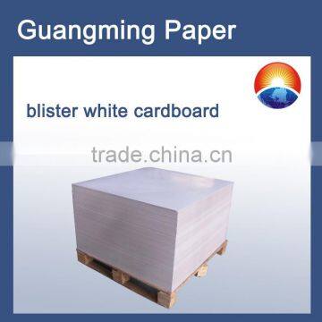 blister packaging paper / coated paperboard grey back