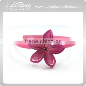 Beautiful Headband with Flower Decoration