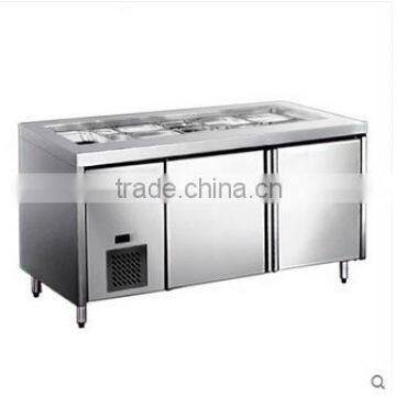 Shentop STLA-TUB15L2F Air cooled refrigerated commercial freezer(0~10