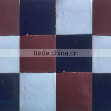 Ceramic Handmade Red/Orange/Beige/Yellow/ Glazed Terracotta Floor /Stair Tiles