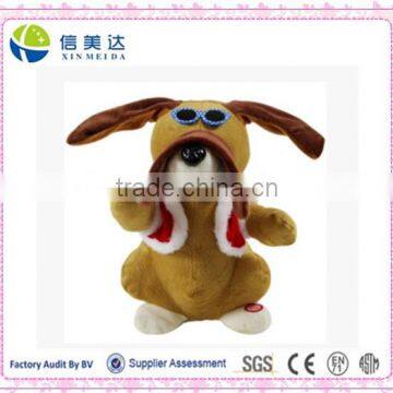 Singing and dancing musical dog plush toys