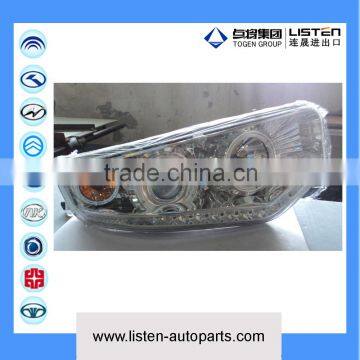 Auto spare body parts higer bus KLQ6119/KLQ headlight lamp