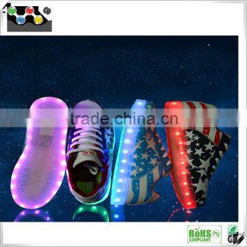 Kids Children Adults LED Luminous Shoes Led Flash Shoes photo-6