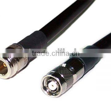 RF Pigtail N Female to RP-TNC Male Cable LMR400 Crimp Connector photo-1