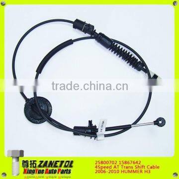 25800702 15867642 New 4 Speed Automatic Transmission Shift Cable 2006-2010 HUMMER H3