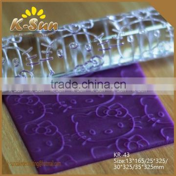 Reposteria moldes Cake decoration embossed rolling pin fondant rolling pin