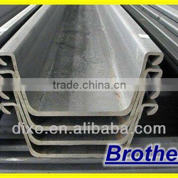 Hot rolled U type steel sheet pile