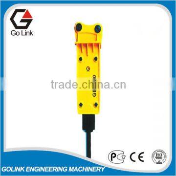 Top type hydraulic breaker for excavator