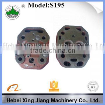 Air compressor cylinder head,Engine cylinder head S195