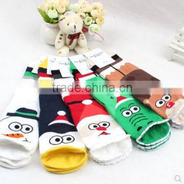 OEM Cheap Custom High Quality Fashion Cartoon Knitted Novelty Teens Sock photo-2