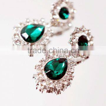 2014 Newest accessories emerald earrings