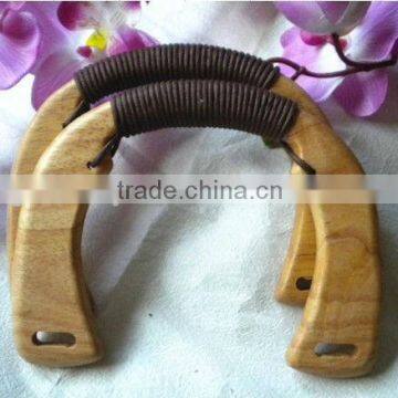 wooden handle clutch box purse frame,bag accessory,bag handle