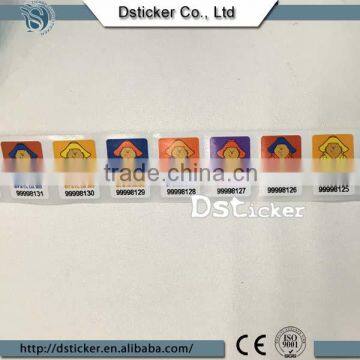 Self Adhesive Serial Number Sticker Printing photo-2