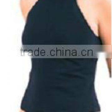 High Neck Band Yoga Top