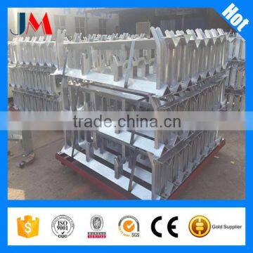 Conveyor side bracket trough idler roller bracket