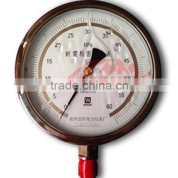 Anti Vibration Oil Pump Precision Indicator 0.4/0.8/1.6Mpa photo-2