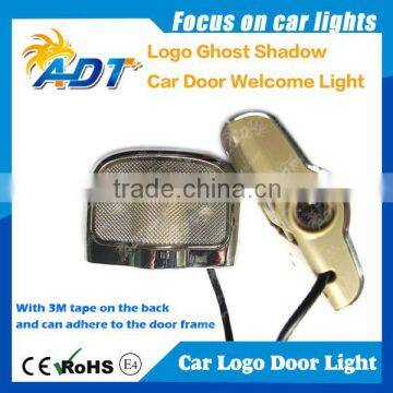 2016 Hot sale No Drilling 5w 12v Non-fading car welcome light for renault