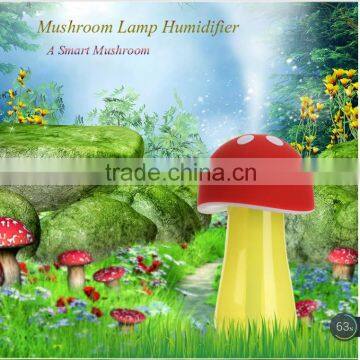 Factory Direct LED Nightlight Humidifier/air Purifier/ Mushroom Shaped Air Cleaner for Room
