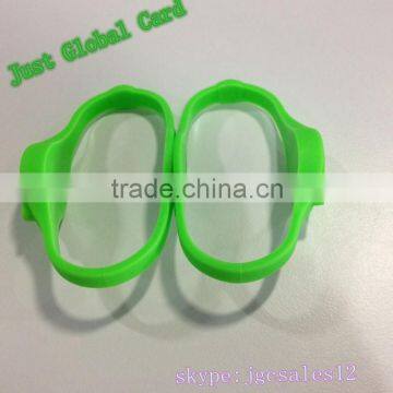 HF 13.56Mhz Swimming Pool adjustable silicon wristband