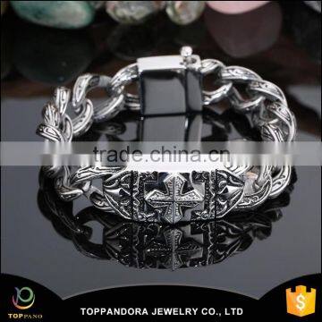 Stylish cross Designed Stainless Steel High Quality Fashion Bracelet For Sale