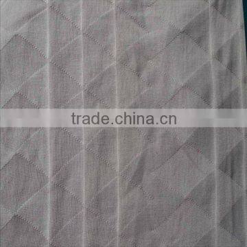 T/R(65/35) Jacquard Rib Knitting Textile Fabric