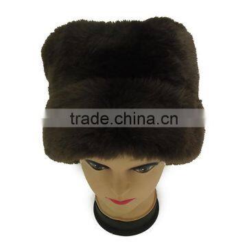 2015 new arrive custom design winter male faux fur hats