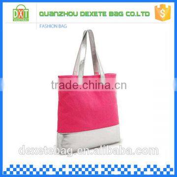 2015 Eco-friendly reusable chinese beach custom canvas tote bag