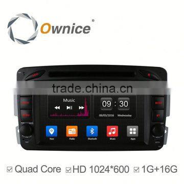 Ownice quad core Android 4.4 car multimedia for Mercedes Benz with russian menu + OBD