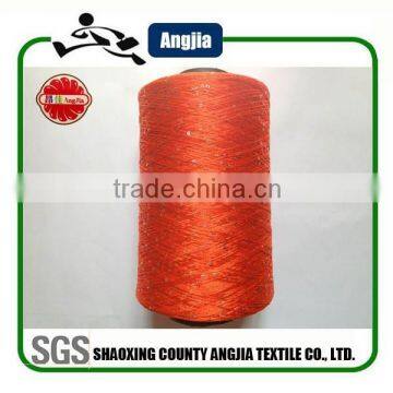 2MM Golden Polyester Sequin Yarn / Paillette Yarn photo-3